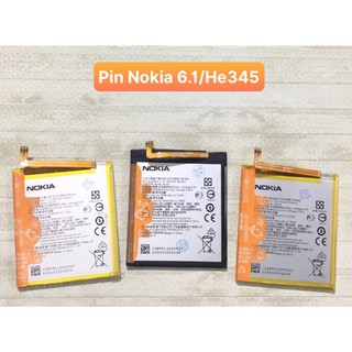 Pin Nokia 6.1/HE345,Thay thế ,mới