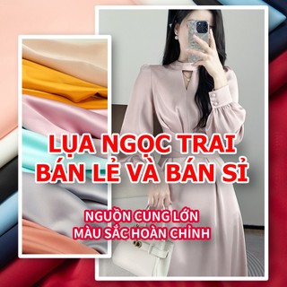 Vải lụa ngọc trai mềm mại, xếp nếp và mịn màng, có thể dùng để may áo sơ mi,may áo dài ,váy ,hàng thời trang....