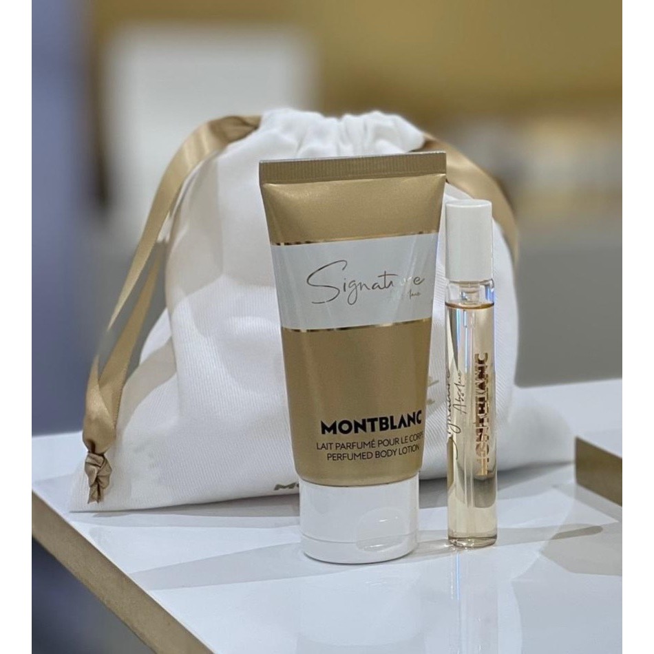 Túi quà nước hoa Mont Blanc Signature