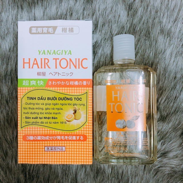 Tinh dầu dưỡng tóc Hair Tonic Citrus Yanagiya 240ml