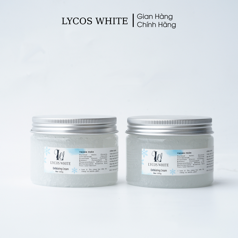 Kem Tẩy Tế Bào Chết Bông Tuyết Lycos White