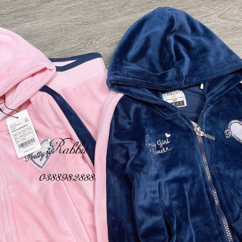 Bộ nhung dày Melon - HÀNG SALE KHÔNG ĐỔI TRẢ