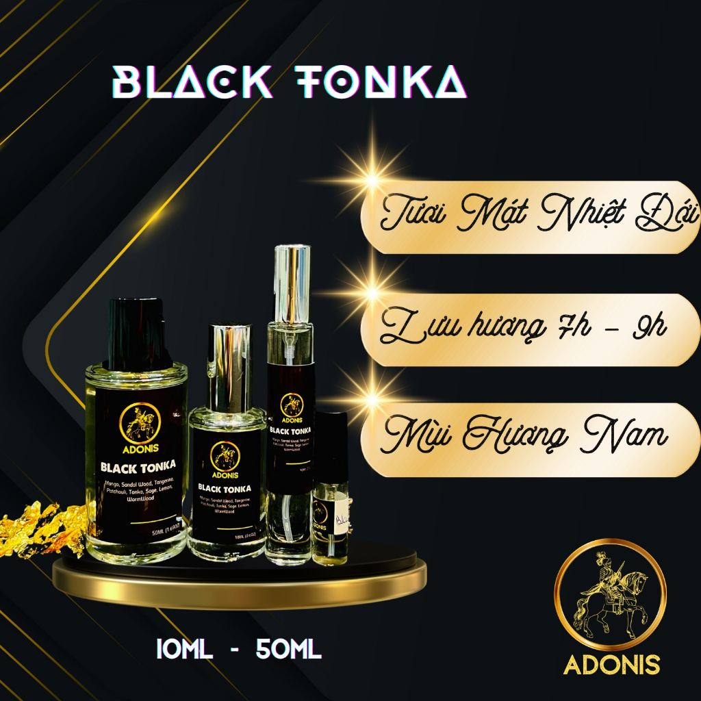 Adonis Black Tonka – Tươi Mát Vùng Nhiệt Đới
