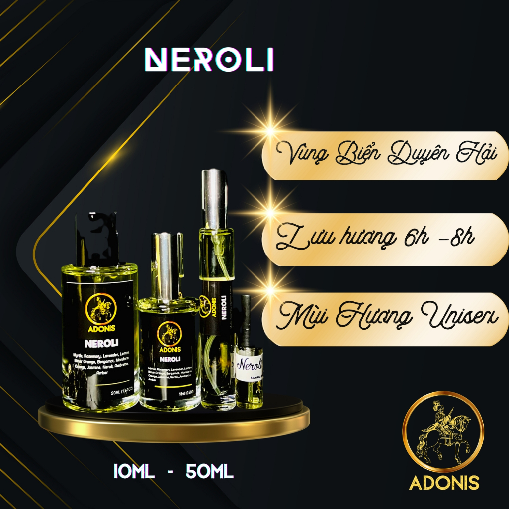 Nước Hoa Adonis Neroli 50ml - Tươi mát phóng khoáng