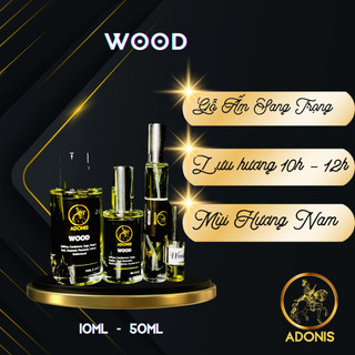 Nước Hoa Adonis Wood 50ml - Quyền lực của sự thành đạt