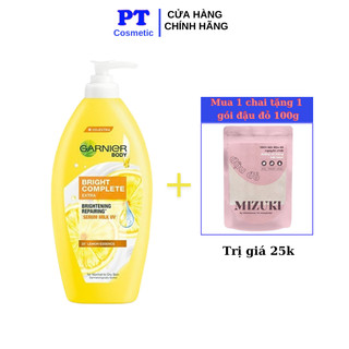 Sữa dưỡng thể trắng da từ Vitamin C Garnier Body Lotion Bright Complete 400ml