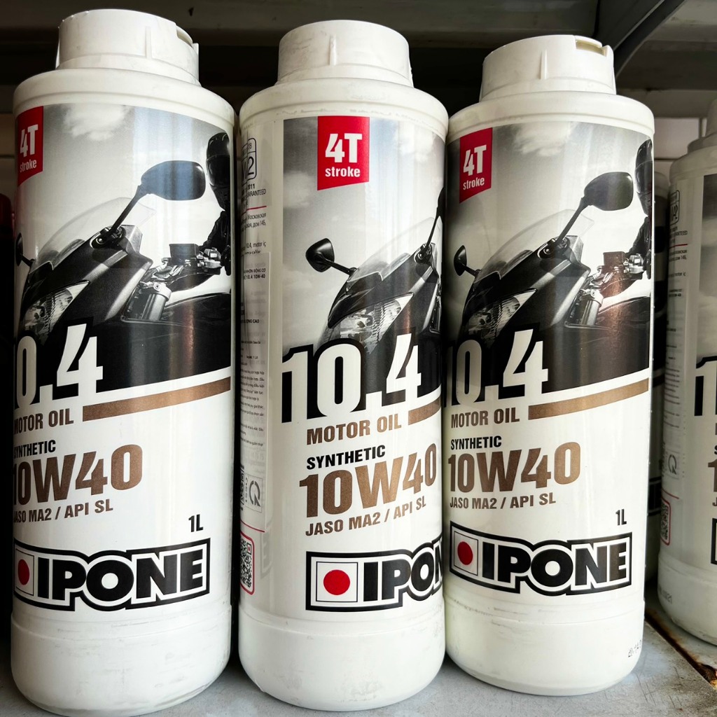 Dầu Nhớt Cao Cấp Cho Xe Số, Côn Tay Ipone 10.4 10w40