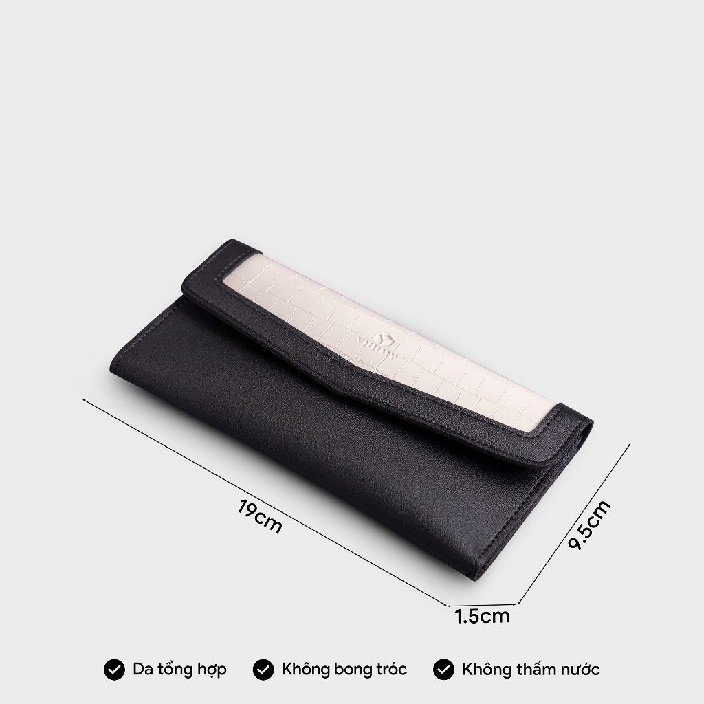 Ví da nữ cầm tay dáng dài xinh xắn Yuumy Seasand YV92