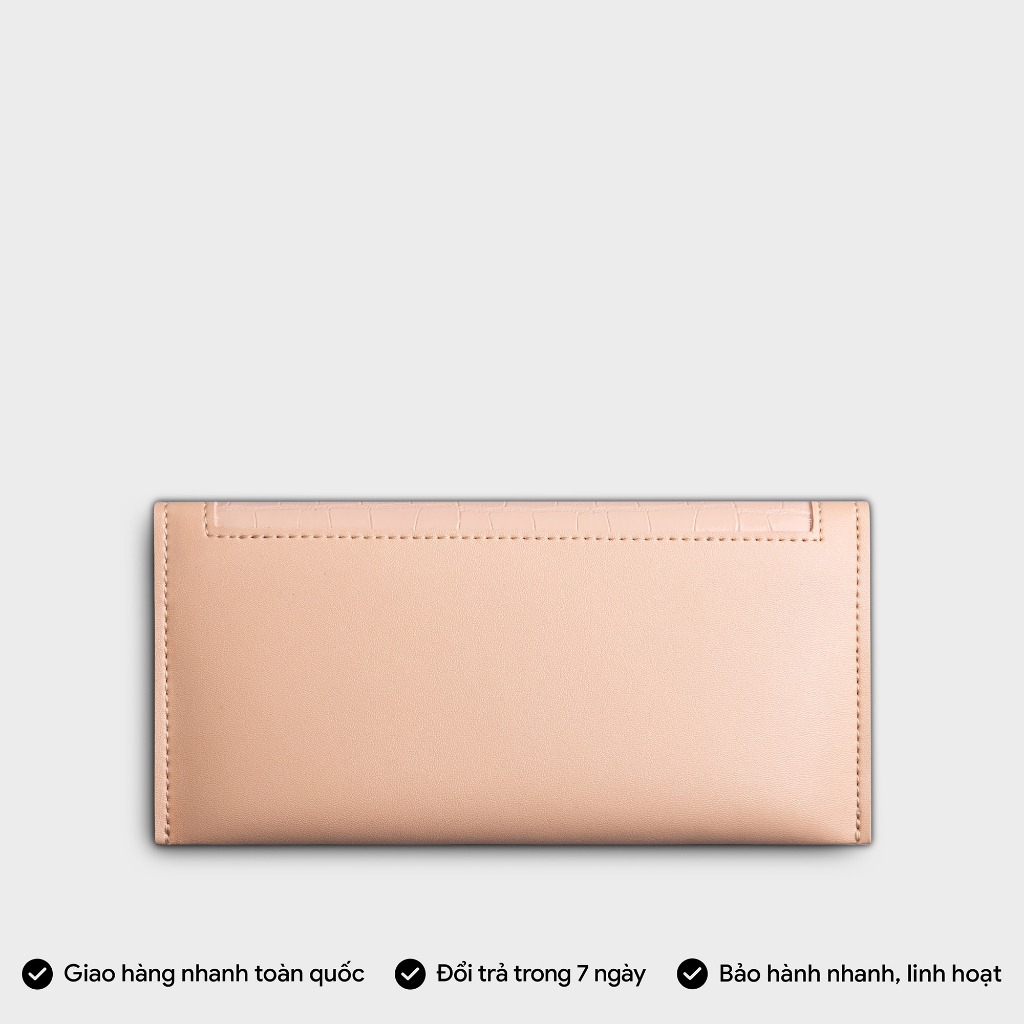 Ví da nữ dáng dài siêu mỏng Yuumy Seasand YV91