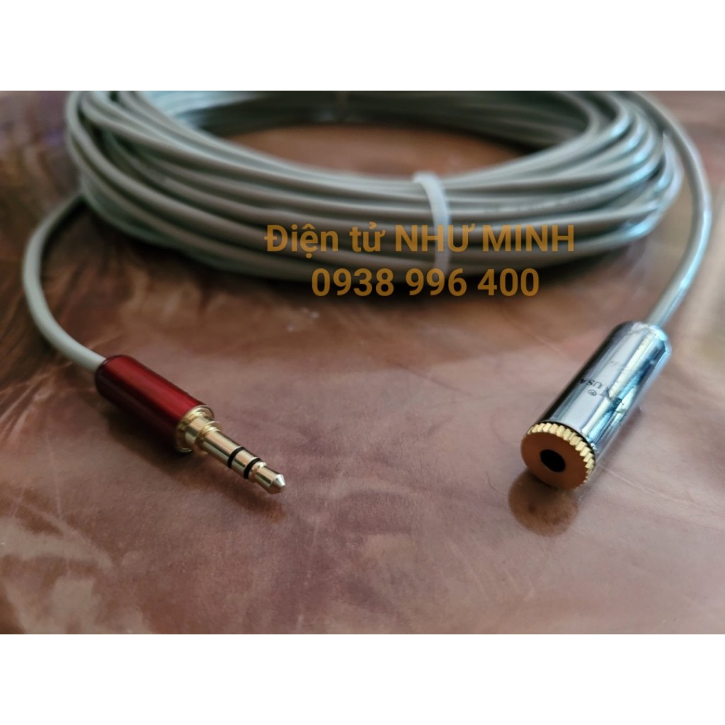 Cáp Audio 3.5mm Dài 15M,10M , 5M ,3M ,1.5M CÁP ÂM THANH NỐI DÀI