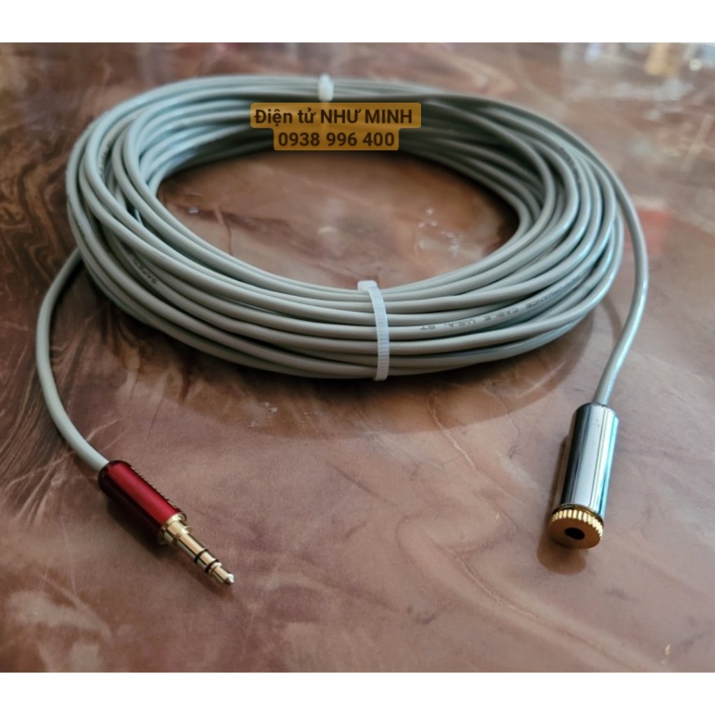 Cáp Audio 3.5mm Dài 15M,10M , 5M ,3M ,1.5M CÁP ÂM THANH NỐI DÀI