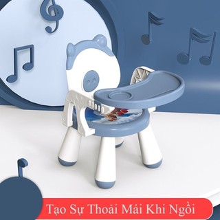  Ghế ăn dặm hình gấu đa năng cho bé tập ăn Soki thiết kế tiện lợi dễ dàng mang đi du lịch