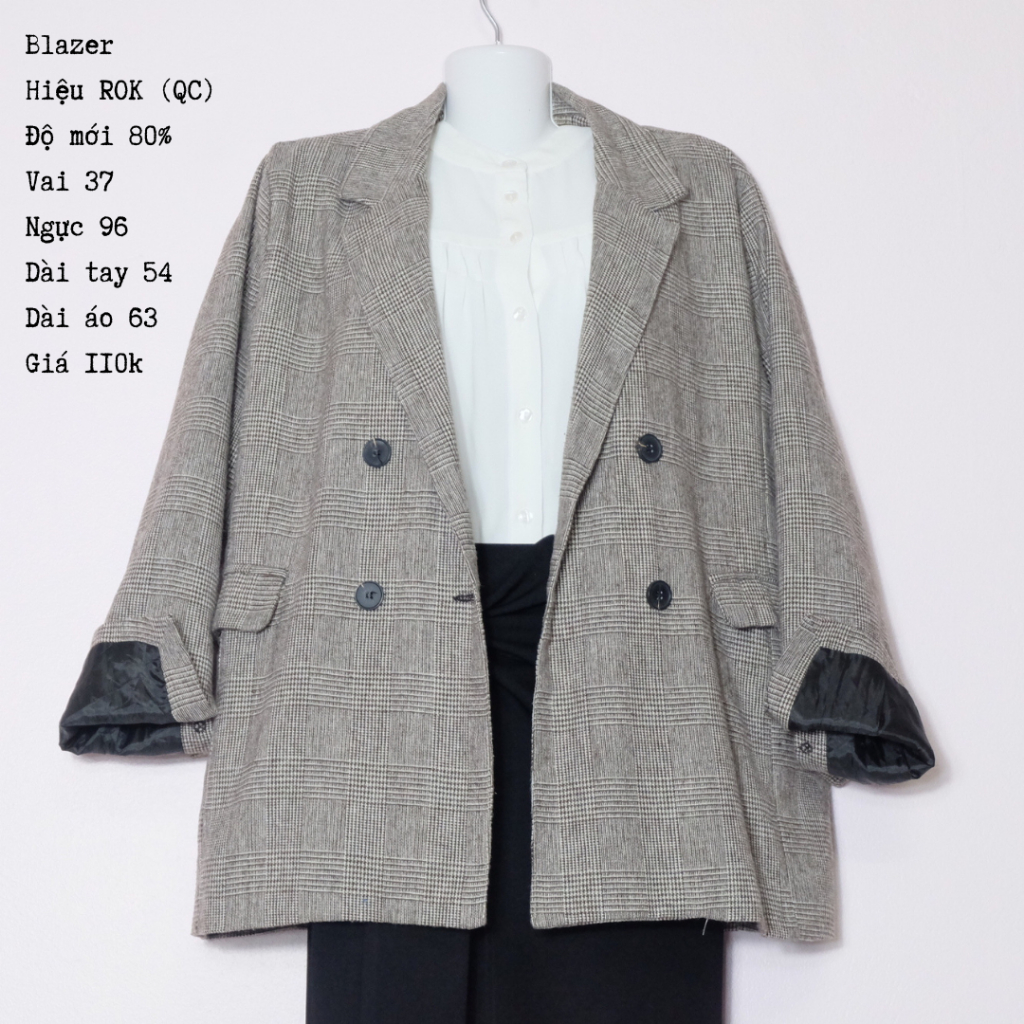 2HAND  - Áo khoác, blazer, vest nữ trẻ trung, công sở hàng hiệu Nhật, Hàn,vv