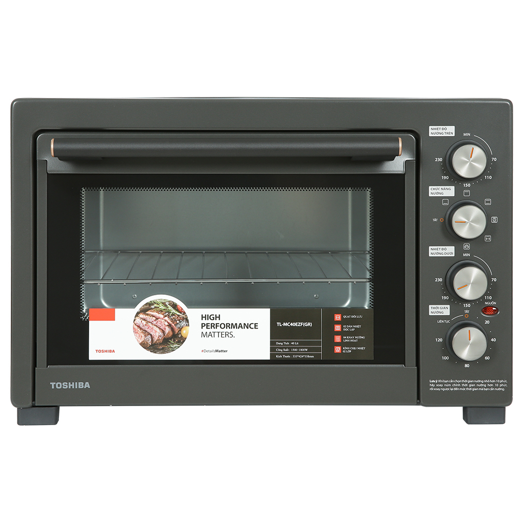 Lò nướng Toshiba 40 lít TL-MC40EZF - Chính hãng uy tín