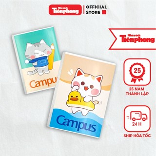 Vở 4 ô ly Campus 48 trang chính hãng nhà sách Tiền Phong phân phối dành cho học sinh tiểu học