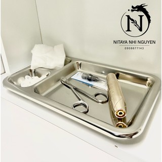 Khay inox 3 ngăn