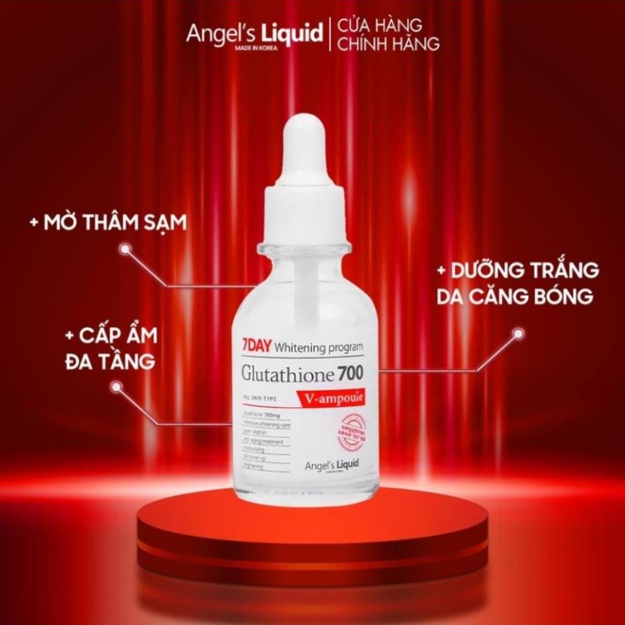 Serum Huyết Thanh Trắng Da 7Day Whitening Program Glutathione 700