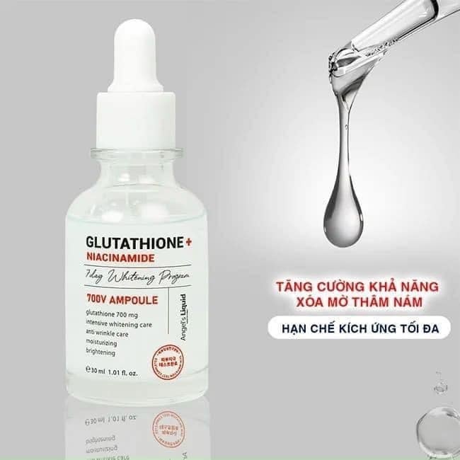 Serum Huyết Thanh Trắng Da 7Day Whitening Program Glutathione 700