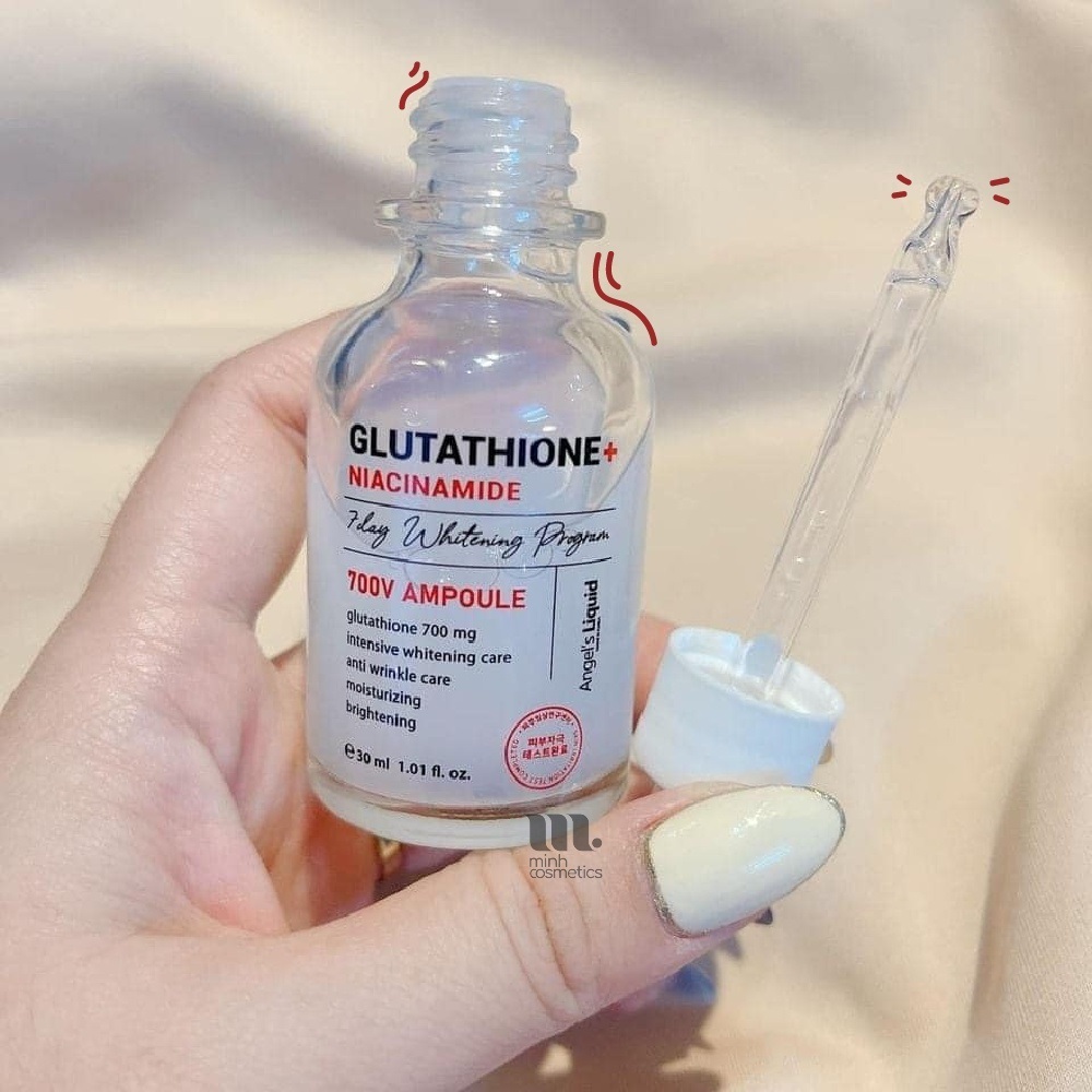 Serum Huyết Thanh Trắng Da 7Day Whitening Program Glutathione 700