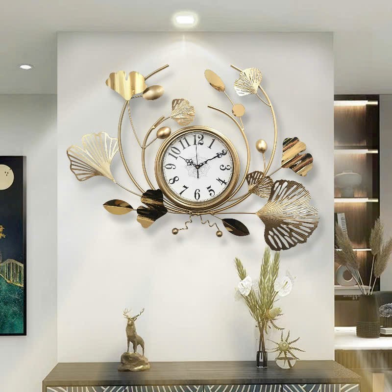Đồng Hồ Decor Treo Tường Trang Trí Phòng Khách, Đồng Hồ Treo Tường Trang Trí Phòng Ăn KD2718