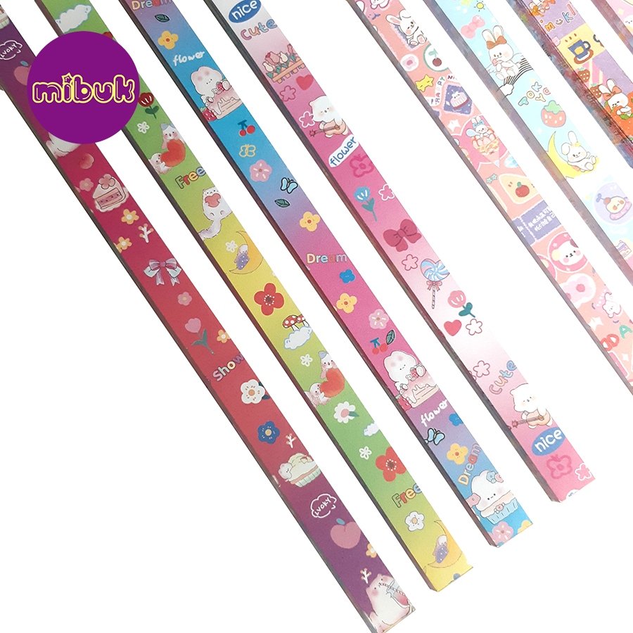 Giấy gấp sao in hình 2 mặt 100 tờ/set