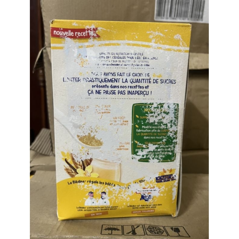 Bột lắc sữa Bledina Pháp date 1,2,3