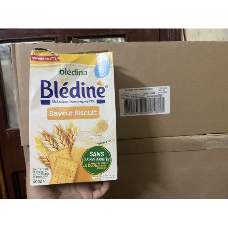 Bột lắc sữa Bledina Pháp date 1,2,3