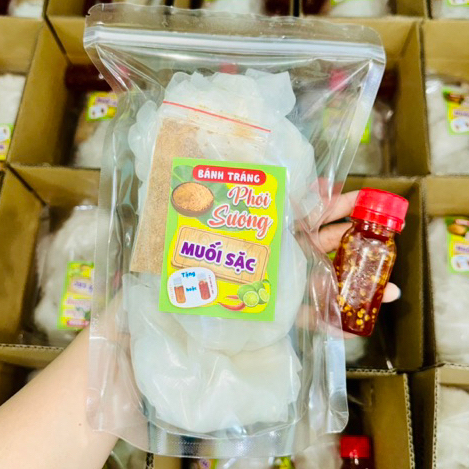 Combo Bánh Tráng Phơi Sương Muối Sặc  - Duyên Hồ Snack