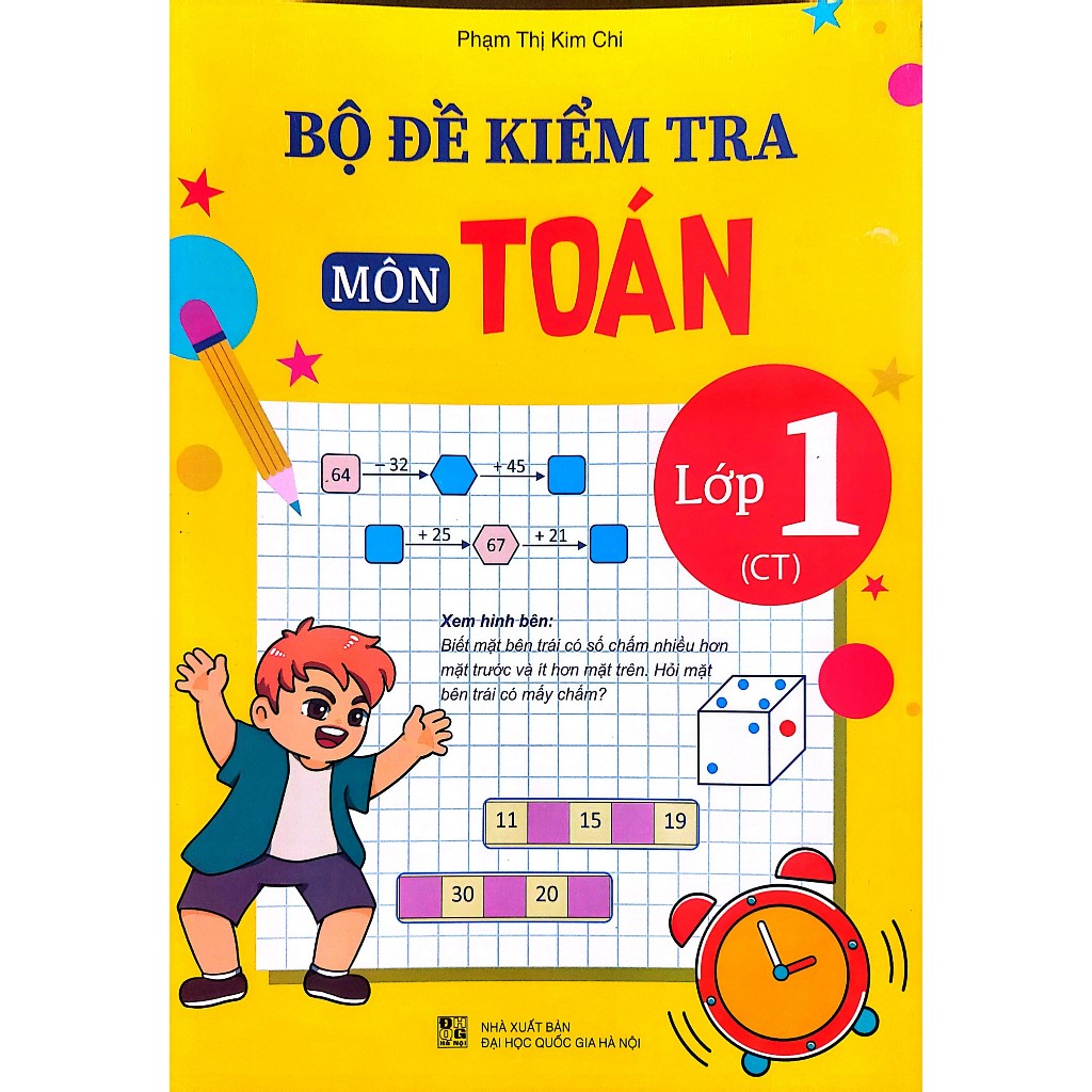 Sách - Bộ đề kiểm tra môn Toán - Tiếng Việt lớp 1, 2, 3 (Chân trời sáng tạo)