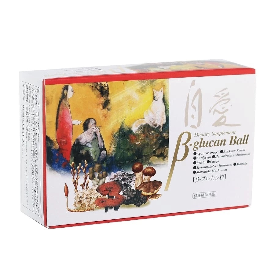 Viên Uống Tăng Cường Miễn Dịch Beta Glucan Ball Umeken Giúp Nâng Cao Sức Đề Kháng, Phòng Ngừa Ung Th