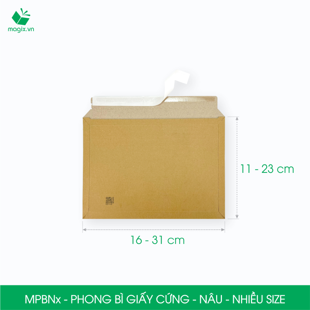 Combo 20 phong bì giấy đóng hàng thay thế túi gói hàng - Nhiều kích thước