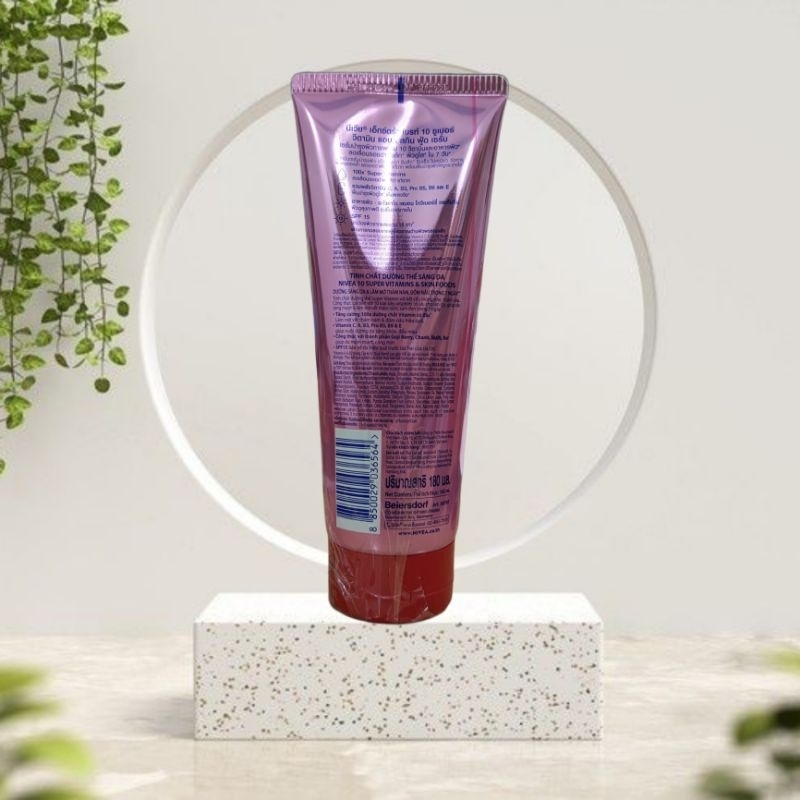 Serum Dưỡng Thể NIVEA 10 Super Vitamins Sáng Da Mờ Thâm & Đốm Nâu Sau 7 Ngày