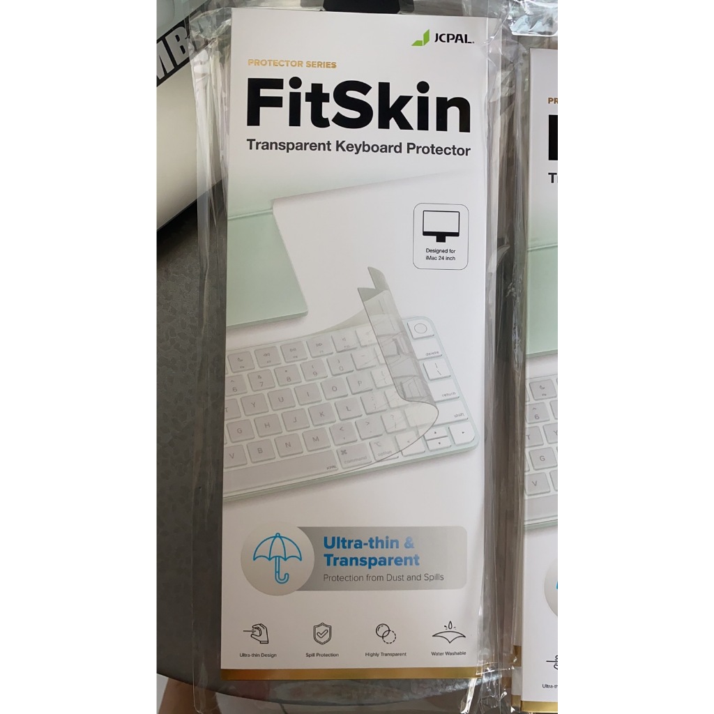 Miếng phủ bảo vệ bàn phím Magic Keyboard Touch ID FitSkin Clear