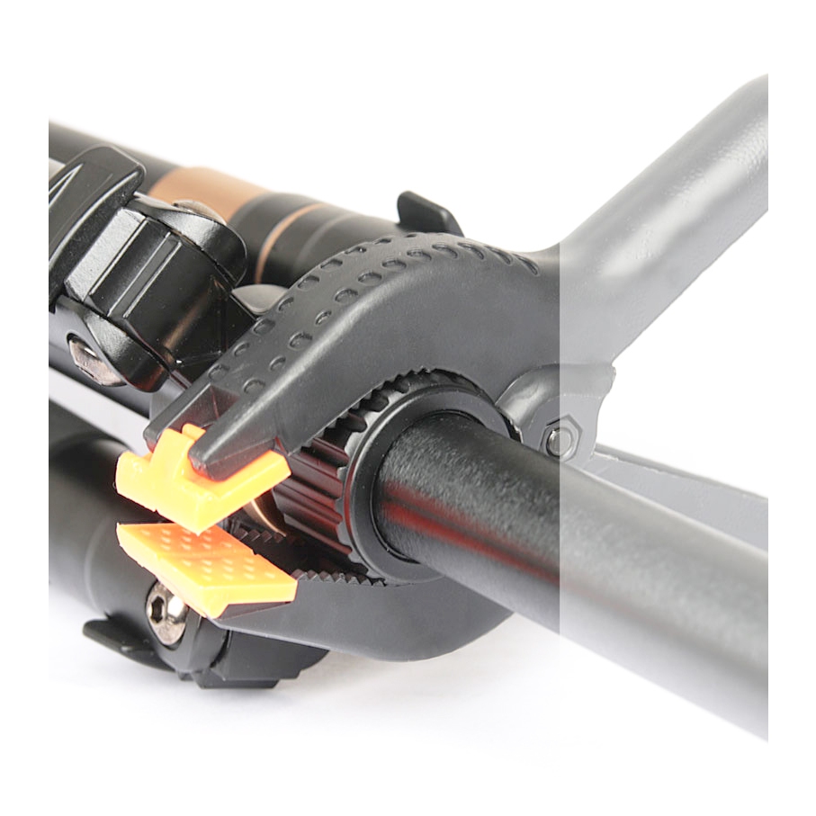 Kẹp Nhanh Chữ A Đen - Có Răng Cưa Giúp Bám Chặt Các Vật Hình Cầu