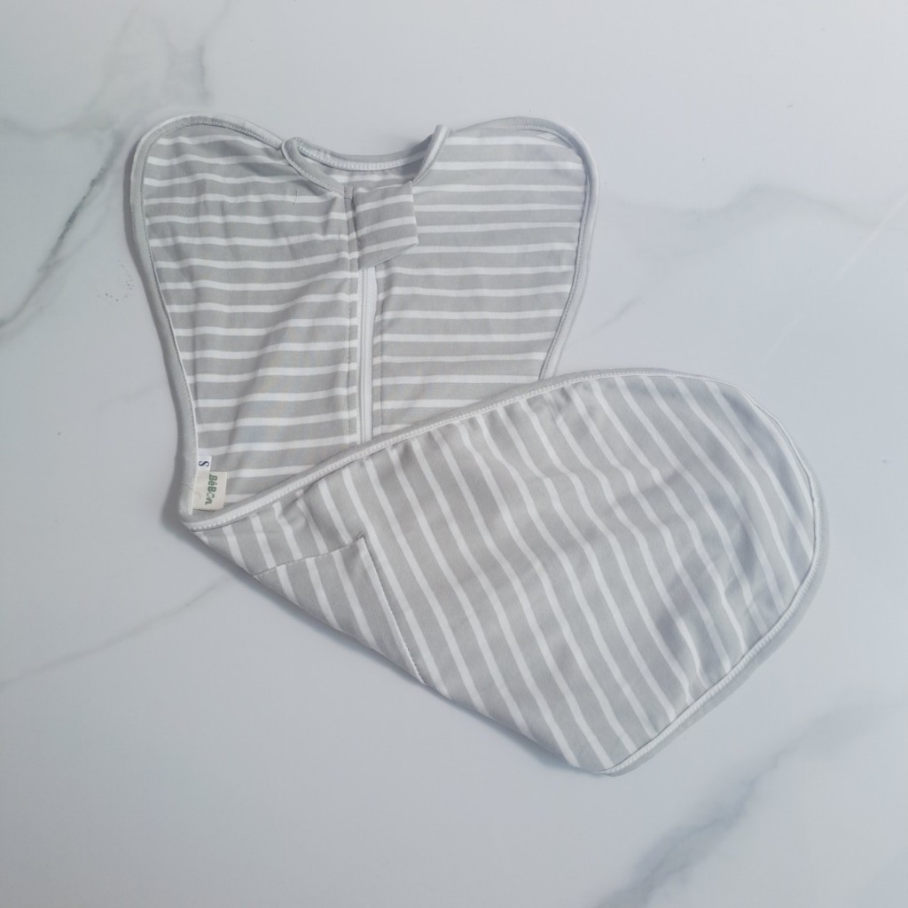 Nhộng chũn cho bé sơ sinh vải cotton giãn 4 chiều giúp bé ngủ ngon mã BB18
