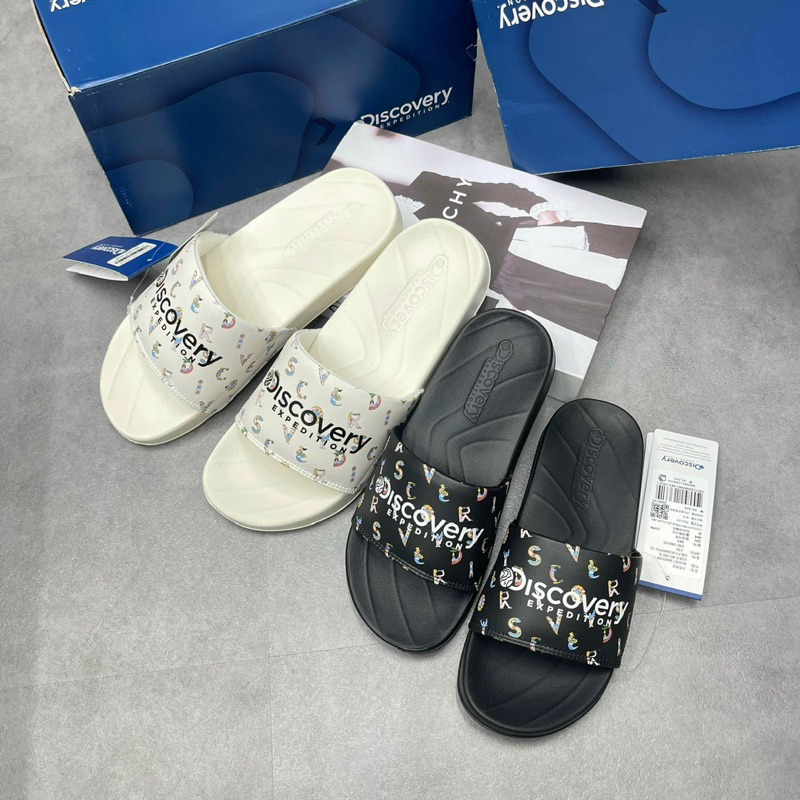 [HÀNG MỚI VỀ] DÉP DISCOVERY EXPEDITION SLIDE SANDAL LOGO - DÉP QUAI NGANG SIÊU ÊM - HÀNG CHÍNH HÃNG 
