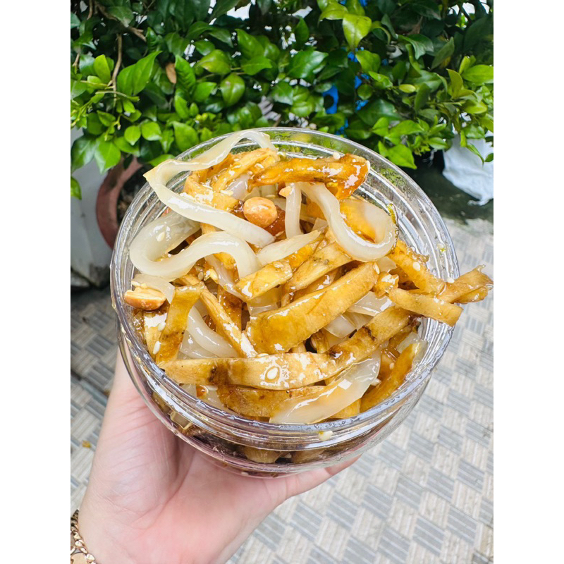 Khóm mix dừa non sợi tắc 500gr