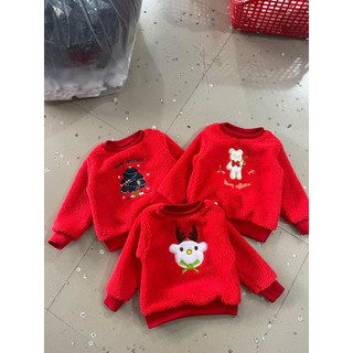 Áo Len Noel 2 lớp hàng Cao Cấp cho bé từ 2 đến 9 tuổi