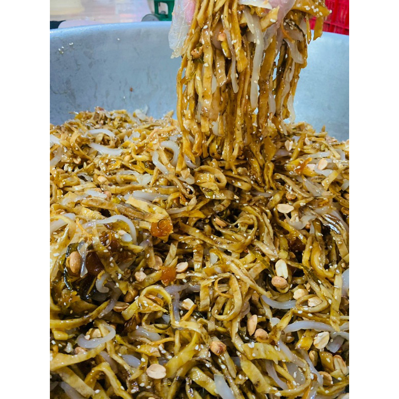 Khóm mix dừa non sợi tắc 500gr