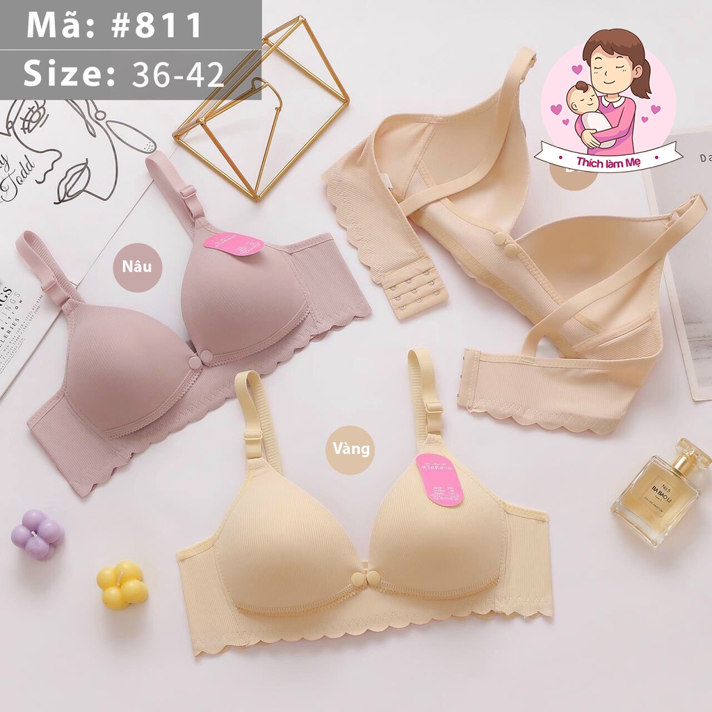 Combo 3 áo lót bầu và sau sinh B65, mềm mịn mát, thoáng khí, Chất su tăm, hàng loại 1( Form vừa phải )