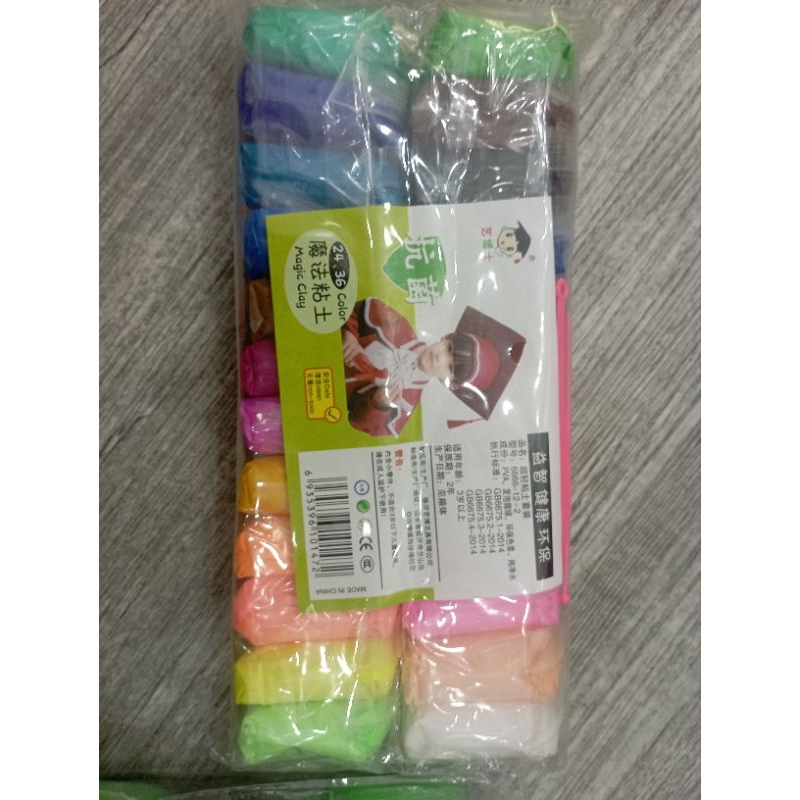 Đất sét tự khô  combo 12/24/36 nhẹ nhàng và an toàn cho trẻ