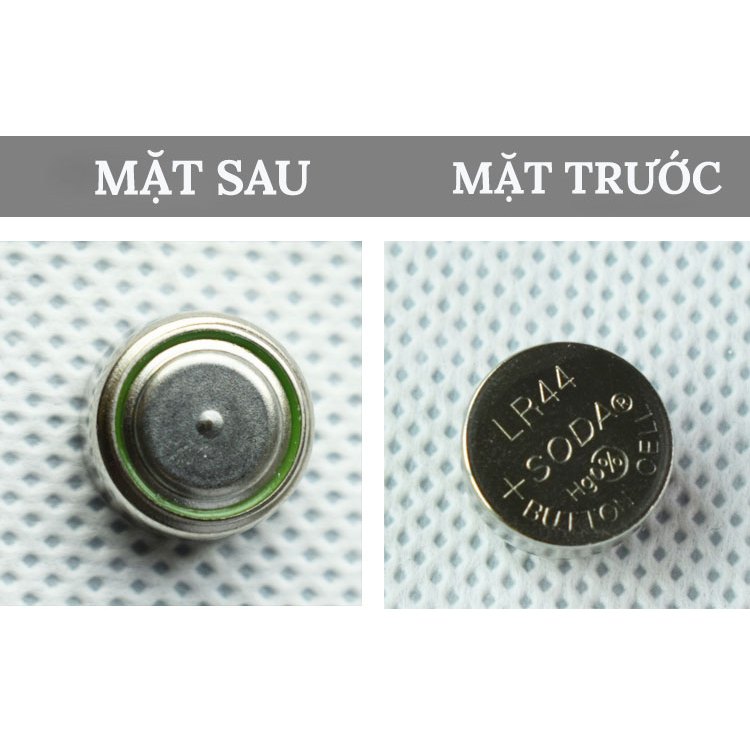 Pin Cúc Áo AG13 LR44 - AG3 LR41 - AG10 LR1130 Dung Lượng 1.5V,Thay Co Các Loại Pin Đồng Hồ Đeo Tay