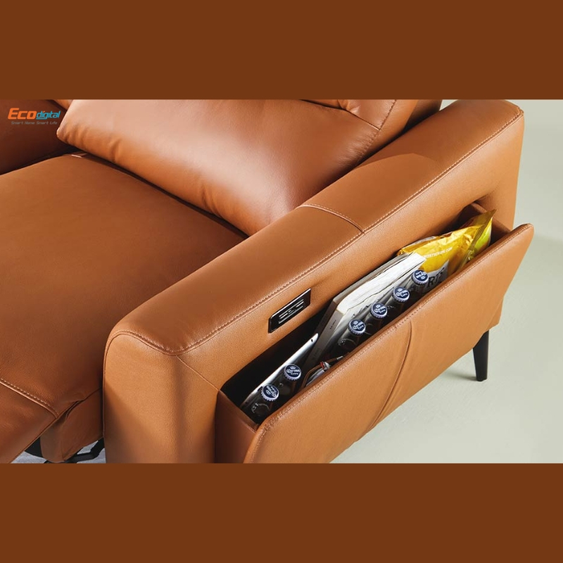 Ghế Sofa Xiaomi công thái học nút bấm chỉnh điện da bò nhập khẩu Mỹ nâng hạ chống đau mỏi lưng cổ