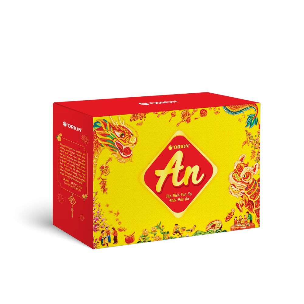 Bộ Quà Tết ORION - AN TÀI LỘC 3 1220.4g (có tặng kèm túi giấy)