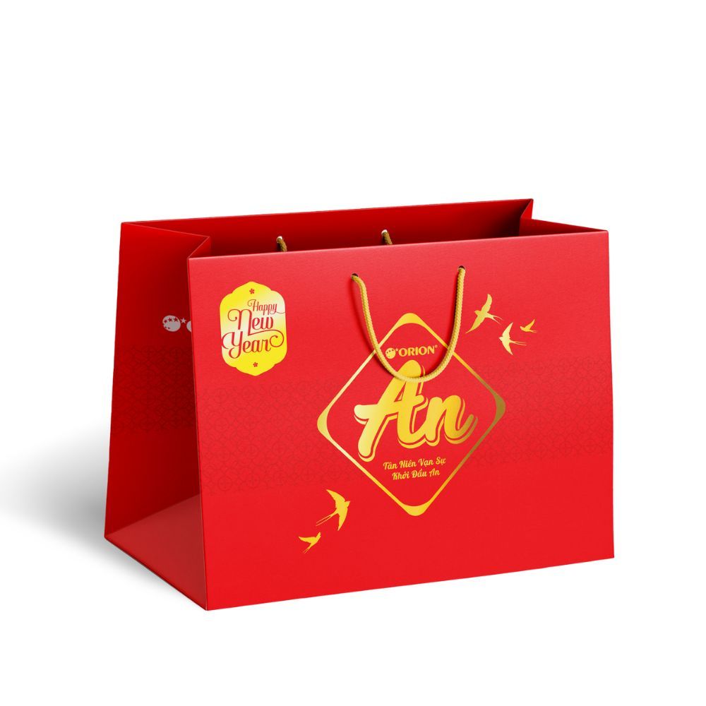 Bộ Quà Tết ORION - AN TÀI LỘC 3 1220.4g (có tặng kèm túi giấy)