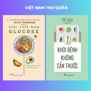 Sách - Combo 2 cuốn Cuộc cách mạng Glucose + Khỏi bệnh không cần thuốc - Huy Hoàng