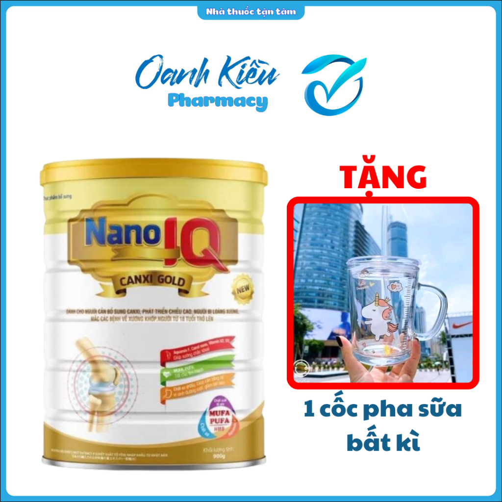 Sữa Nano IQ Canxi gold - tăng cường canxi, đẩy lùi bệnh tật - NT Oanh Kiều