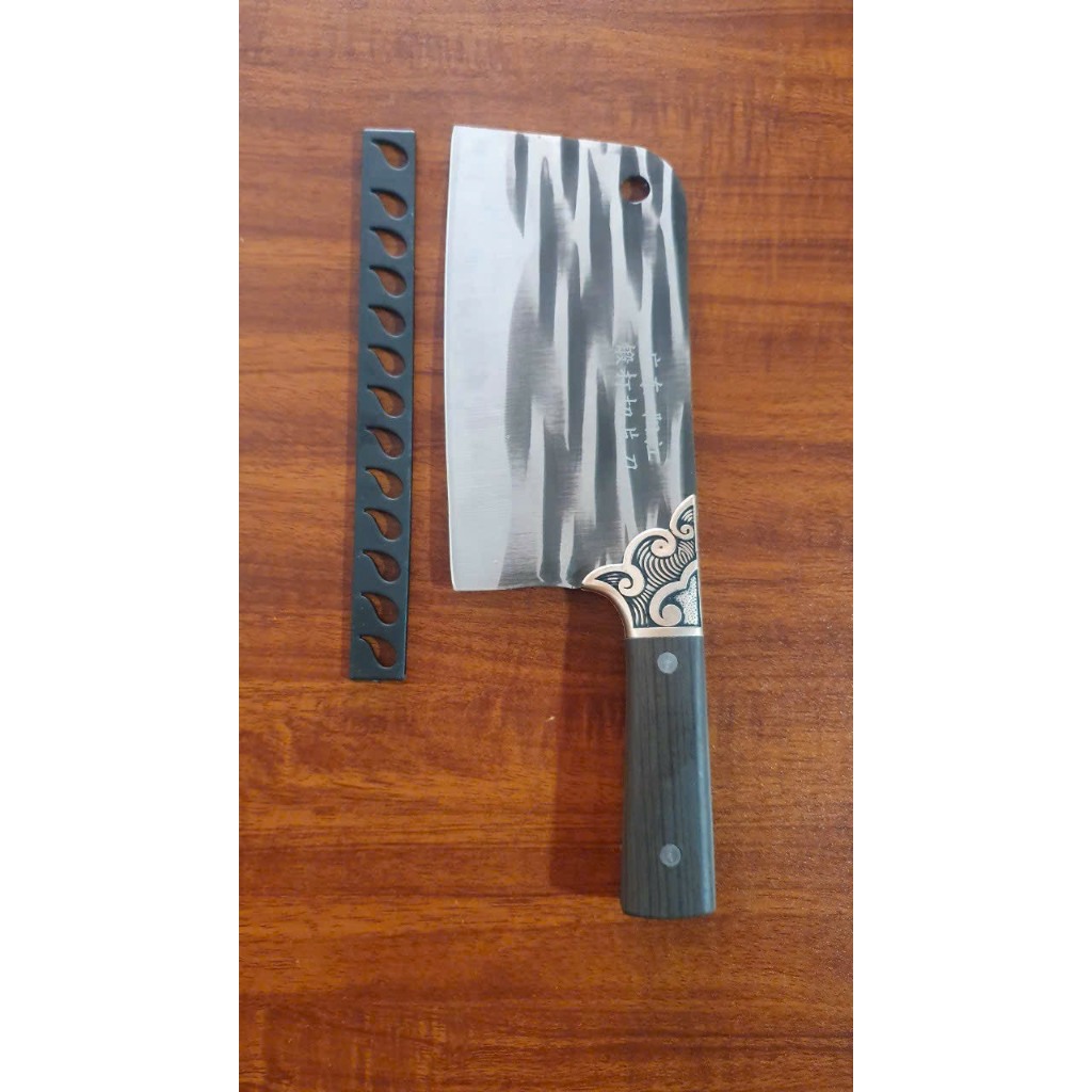 Dao chặt thái thịt đa năng - dao thái vân siêu bén thái đồ tiện lợi