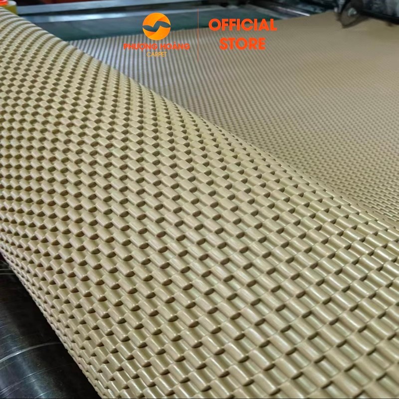 Thảm lót sàn cao su khổ lớn 1200cm x 3000cm vân 3D chống trơn trượt, không mùi hôi, siêu bền