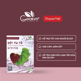 Bột tía tô nguyên chất Goce.vn - 45g (15 gói x 3g) ST